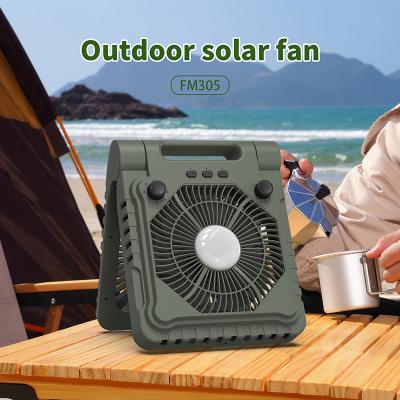 Solar Outdoor Fan